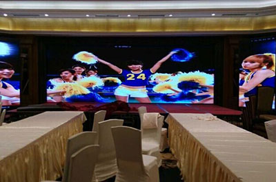 梁平名豪酒店P(guān)4室內(nèi)全彩顯示屏