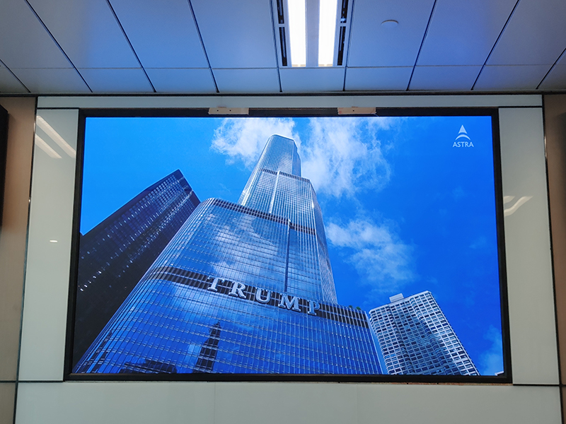 國(guó)金中心安裝室內(nèi)led顯示屏