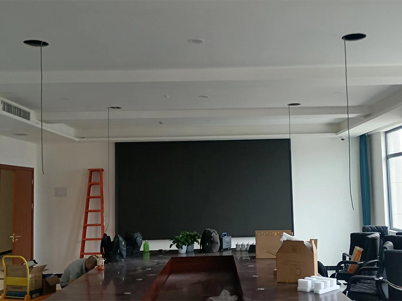 遠海建工安裝會議顯示屏