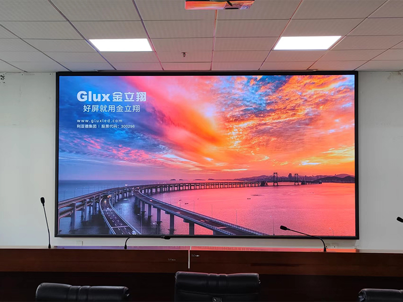 重慶天宮殿某事業(yè)單位安裝led顯示屏